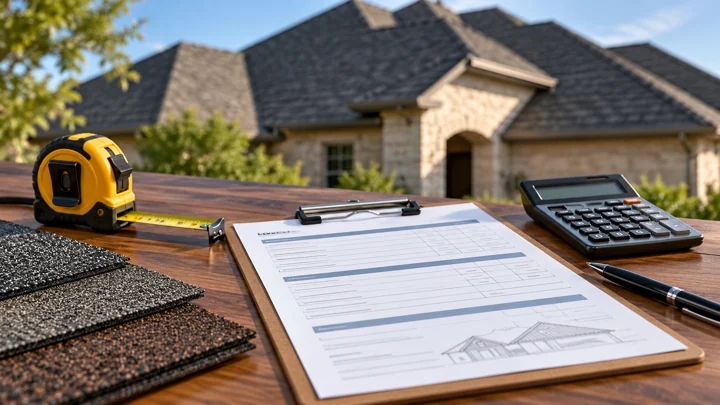 Houston-area residential roofing photograph illustrating 7 things roofing contractors hope you never ask about your estimate