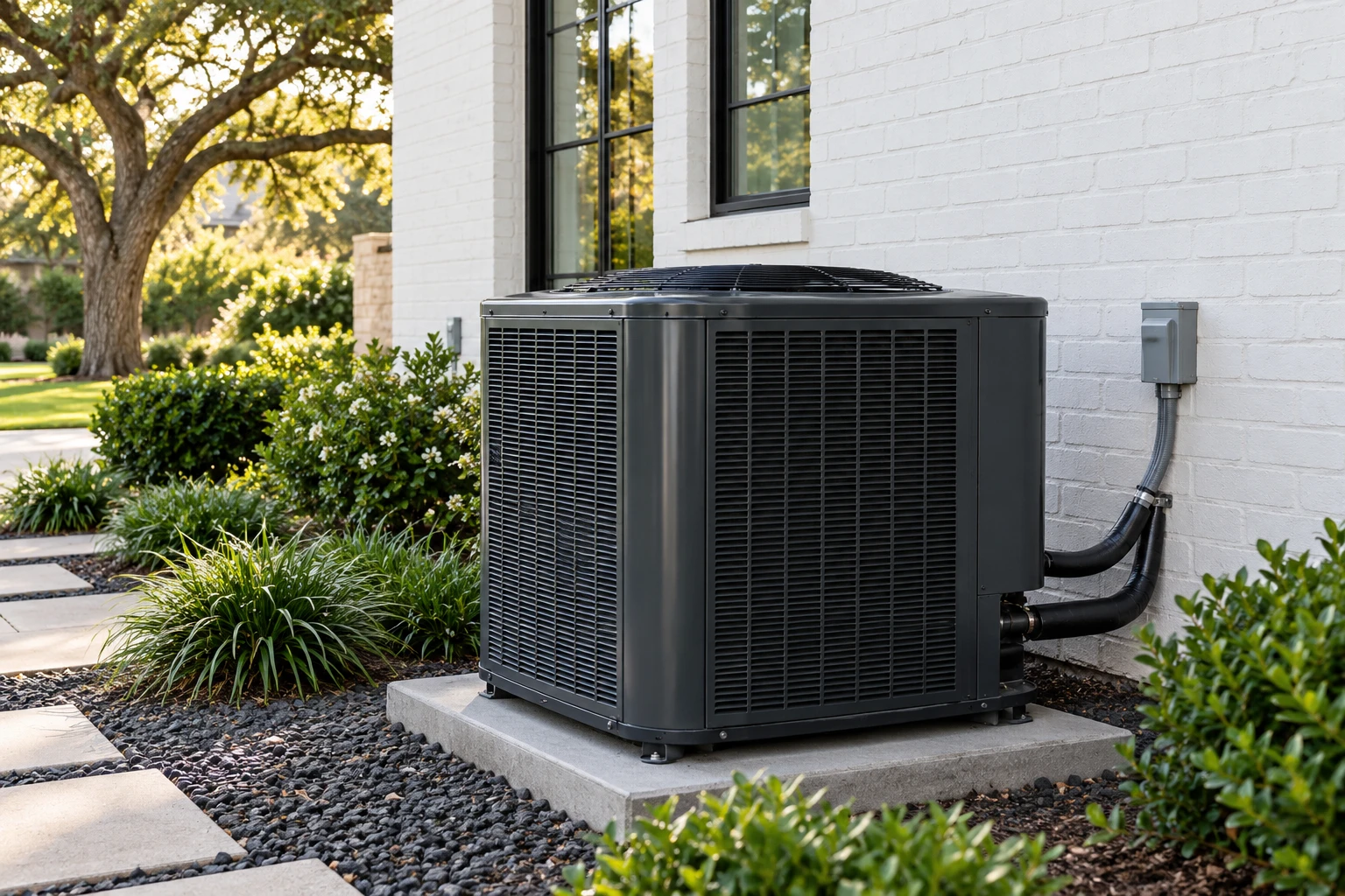 Illustrative residential hvac detail